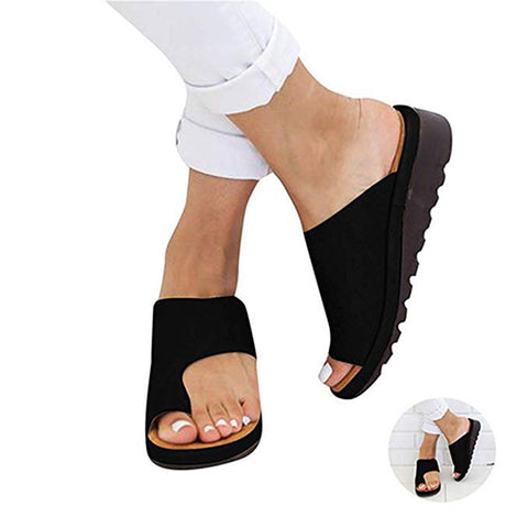 Image of Platform Open Toe Slipper Sandals - Itopfox