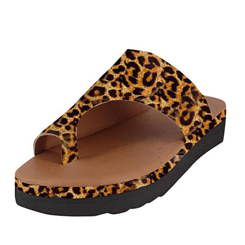 Platform Open Toe Slipper Sandals - Itopfox