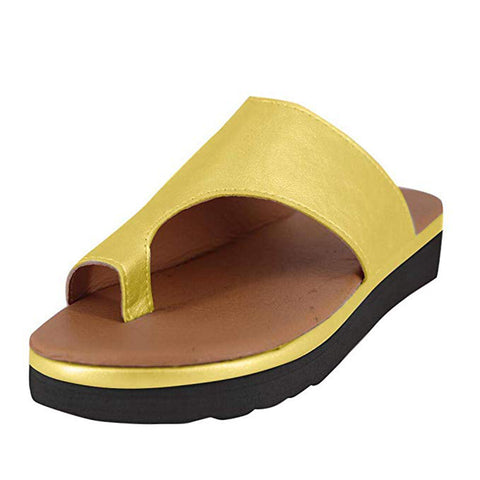 Image of Platform Open Toe Slipper Sandals - Itopfox