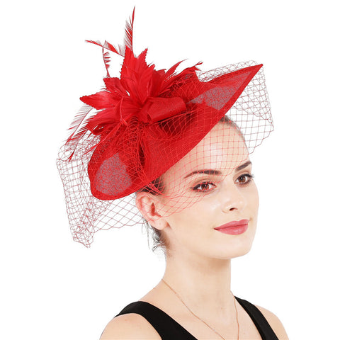 Image of Bridal Cocktail Fascinator Hat