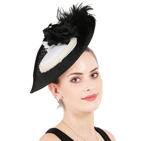 Image of Wedding Bridal Cocktail Fascinator Hat