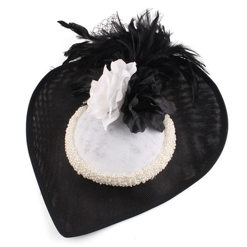 Image of Wedding Bridal Cocktail Fascinator Hat