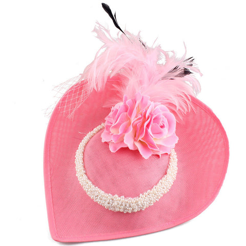 Image of Wedding Bridal Cocktail Fascinator Hat