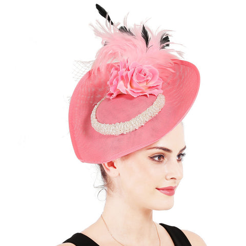 Image of Wedding Bridal Cocktail Fascinator Hat