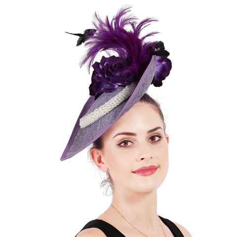 Image of Wedding Bridal Cocktail Fascinator Hat