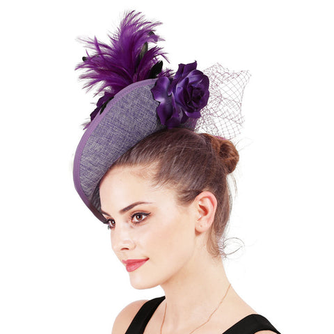 Image of Wedding Bridal Cocktail Fascinator Hat