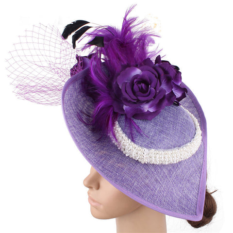 Image of Wedding Bridal Cocktail Fascinator Hat