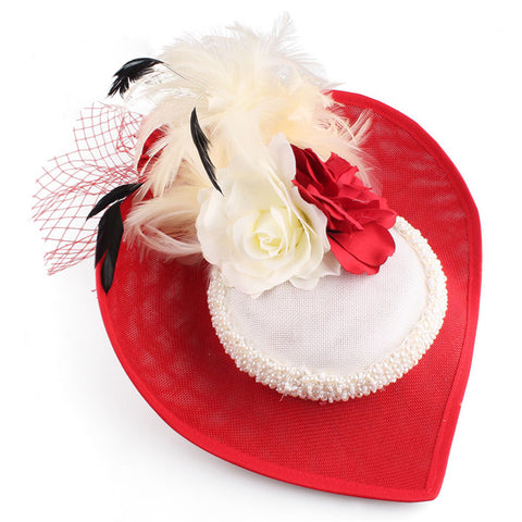 Image of Wedding Bridal Cocktail Fascinator Hat