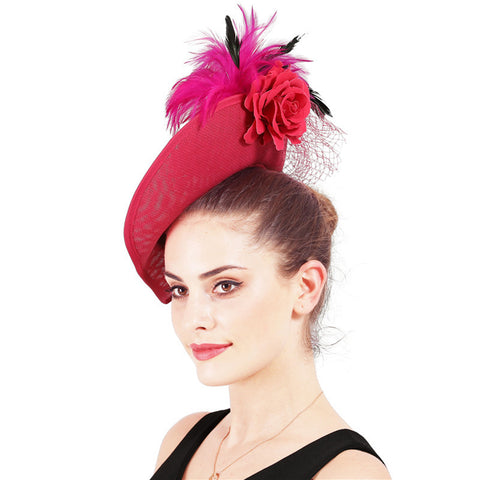 Image of Wedding Bridal Cocktail Fascinator Hat