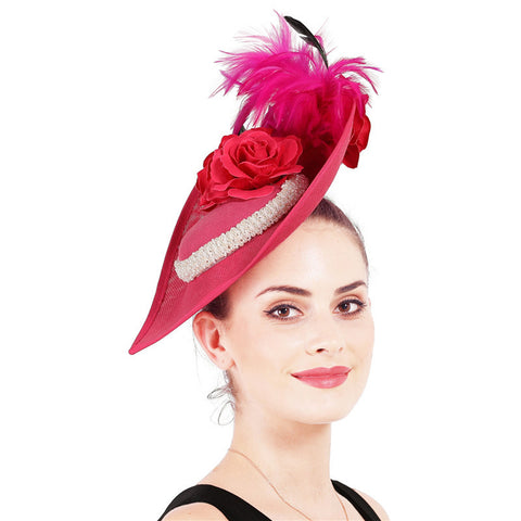 Image of Wedding Bridal Cocktail Fascinator Hat