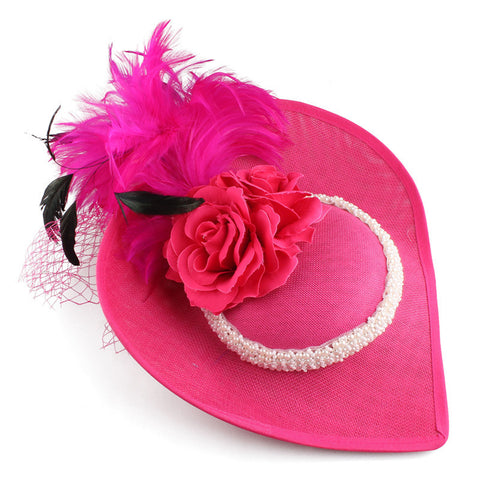 Image of Wedding Bridal Cocktail Fascinator Hat