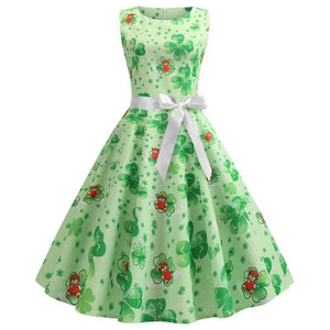 1950's Bowknot Tunic Vintage Dress
