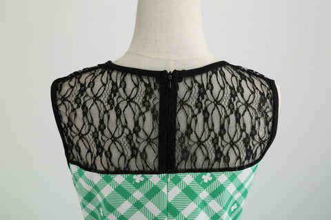 Image of Lace Split 1950's Vintage Party Dress