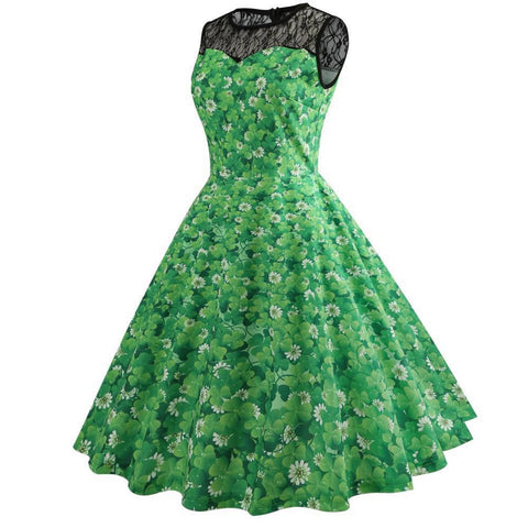 Image of St. Patrick's 1950's Vintage Dress