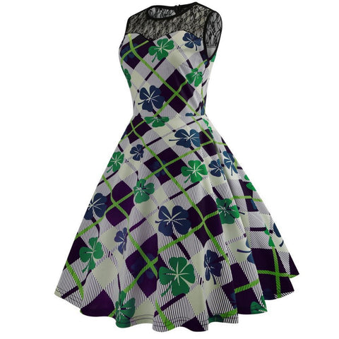 Image of 1950's Vintage St. Patrick's Dress