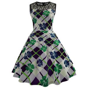 1950's Vintage St. Patrick's Dress