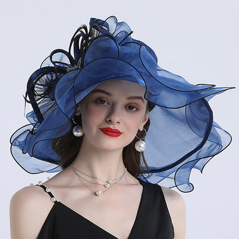 Image of Organza Kentucky Derby Hat For Women