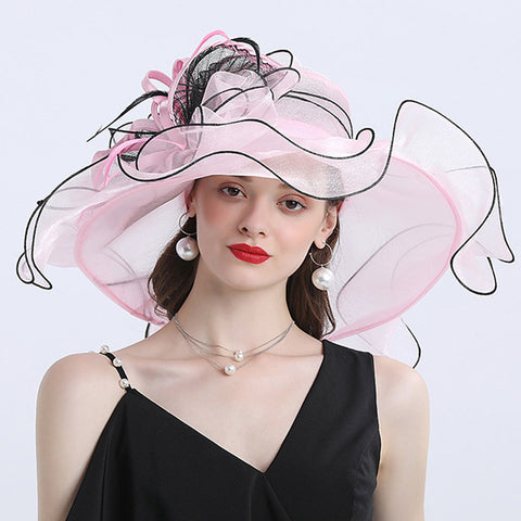 Image of Organza Kentucky Derby Hat For Women