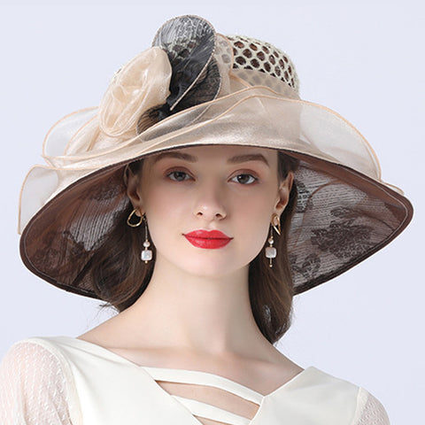 Image of Organza Kentucky Derby Hat For Women