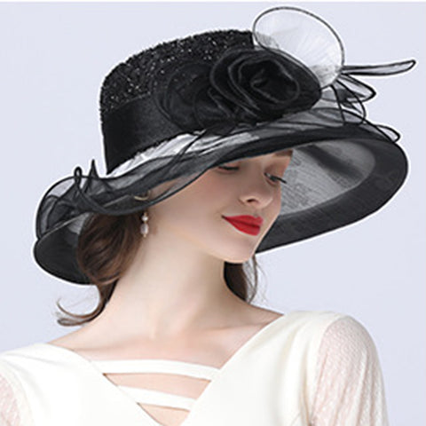 Image of Organza Kentucky Derby Hat For Women