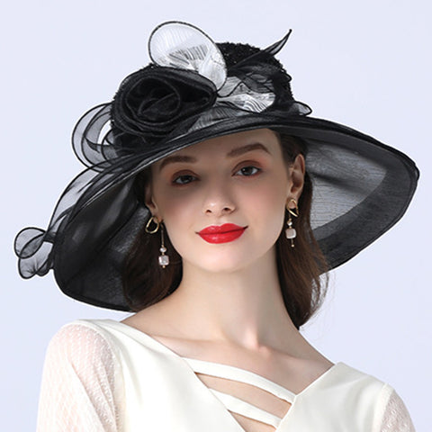 Image of Organza Kentucky Derby Hat For Women