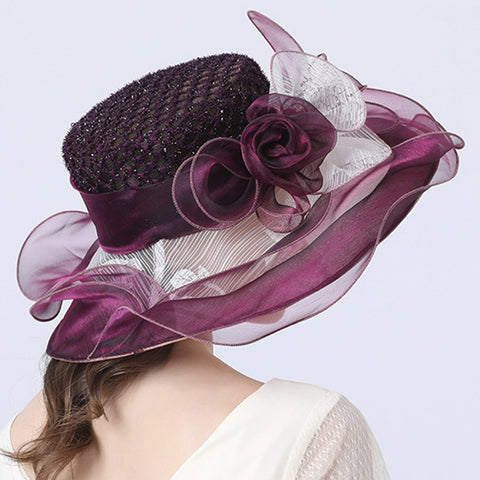 Image of Organza Kentucky Derby Hat For Women