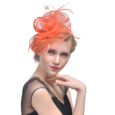 Image of Wedding Tea Party Cocktail Fascinator - Itopfox