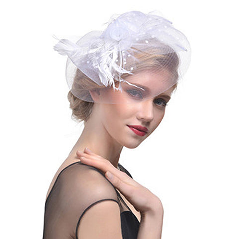 Image of Bridal  Cocktail Fascinators Hat - Itopfox