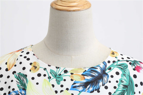 Image of 1950's Bowknot Vintage Cocktail Party Dress - Itopfox