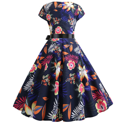 Image of 1950's Bowknot Vintage Cocktail Party Dress - Itopfox