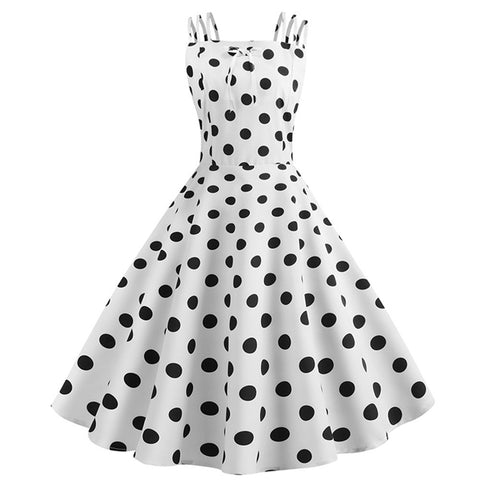Image of Audrey Hepburn Style Retro Dress - Itopfox