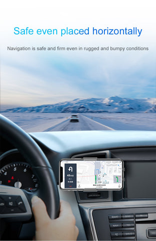 Image of Qi Car Wireless Charger For iPhone Xs Max XR X Samsung Intelligent Infrared Sensor Fast Wirless Charging Car Phone Holder - Itopfox